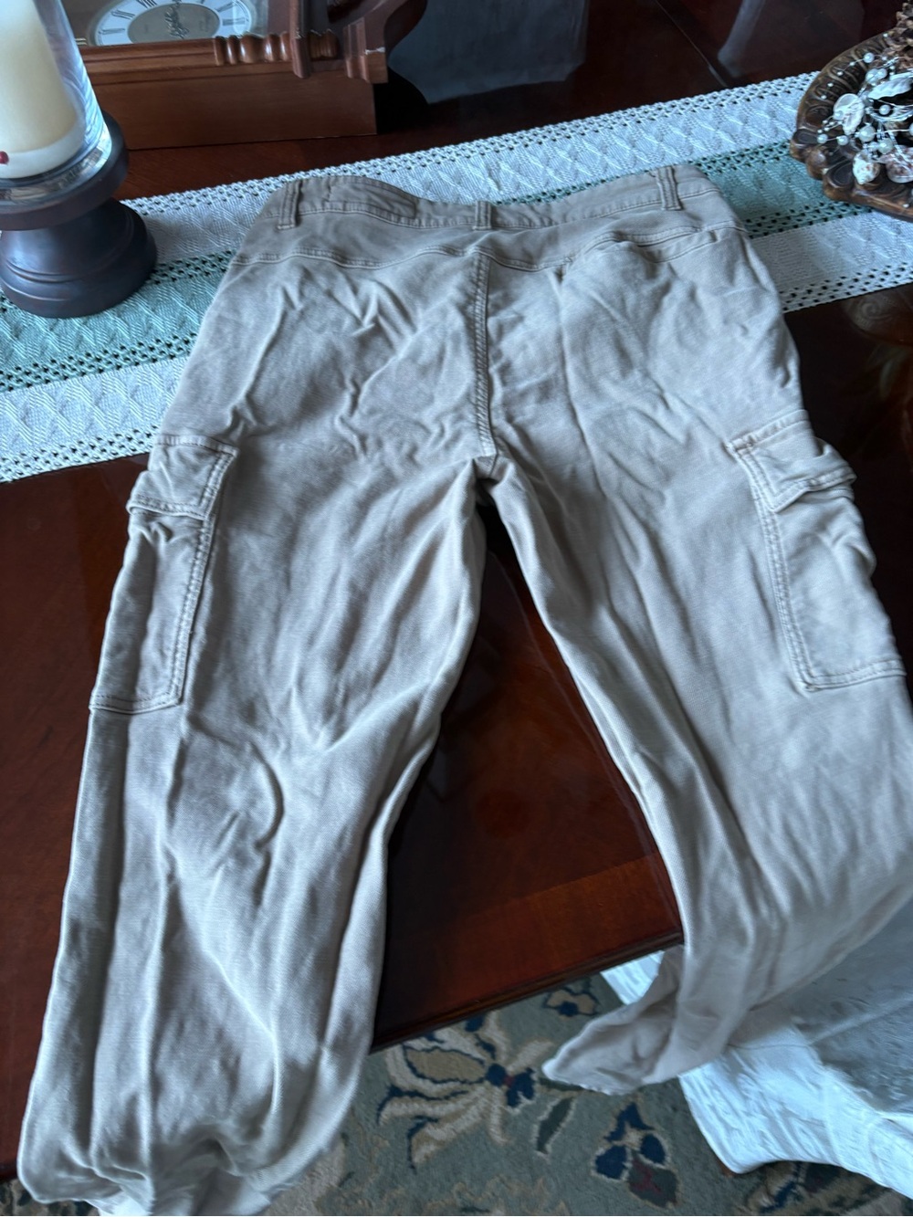 Men’s Faded Glory Cargo Work Pants – Khaki – 36x30